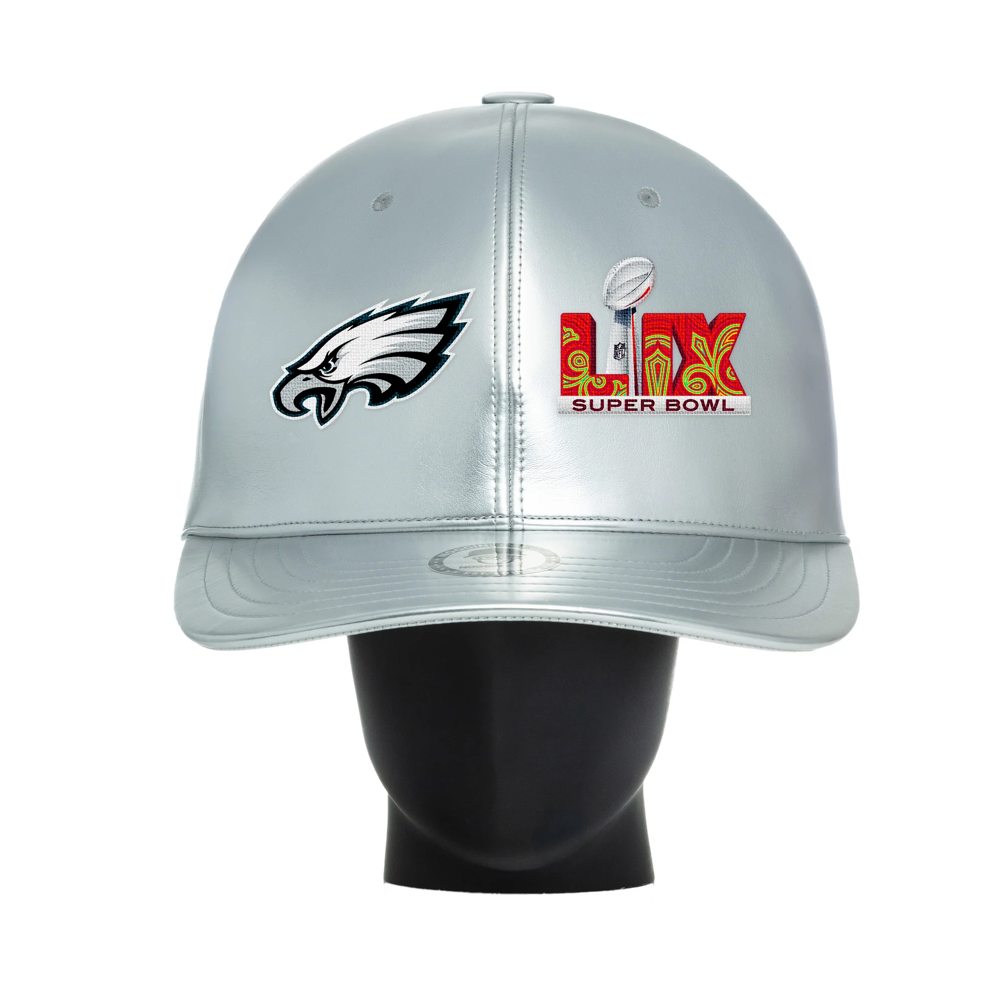 Philadelphia Eagles X Super Bowl Dual Patch (LIMITED EDITION) Noggin - Image 3
