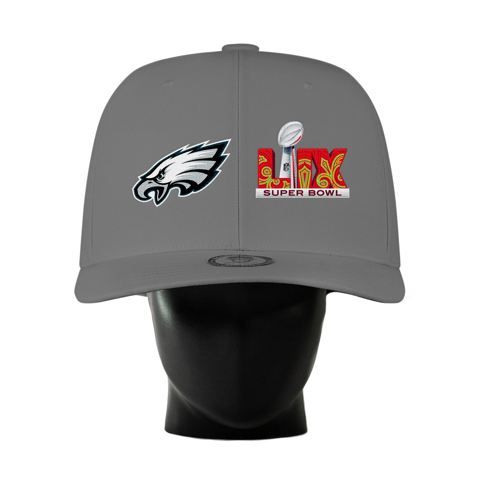 Philadelphia Eagles X Super Bowl Dual Patch (LIMITED EDITION) Noggin - Image 4