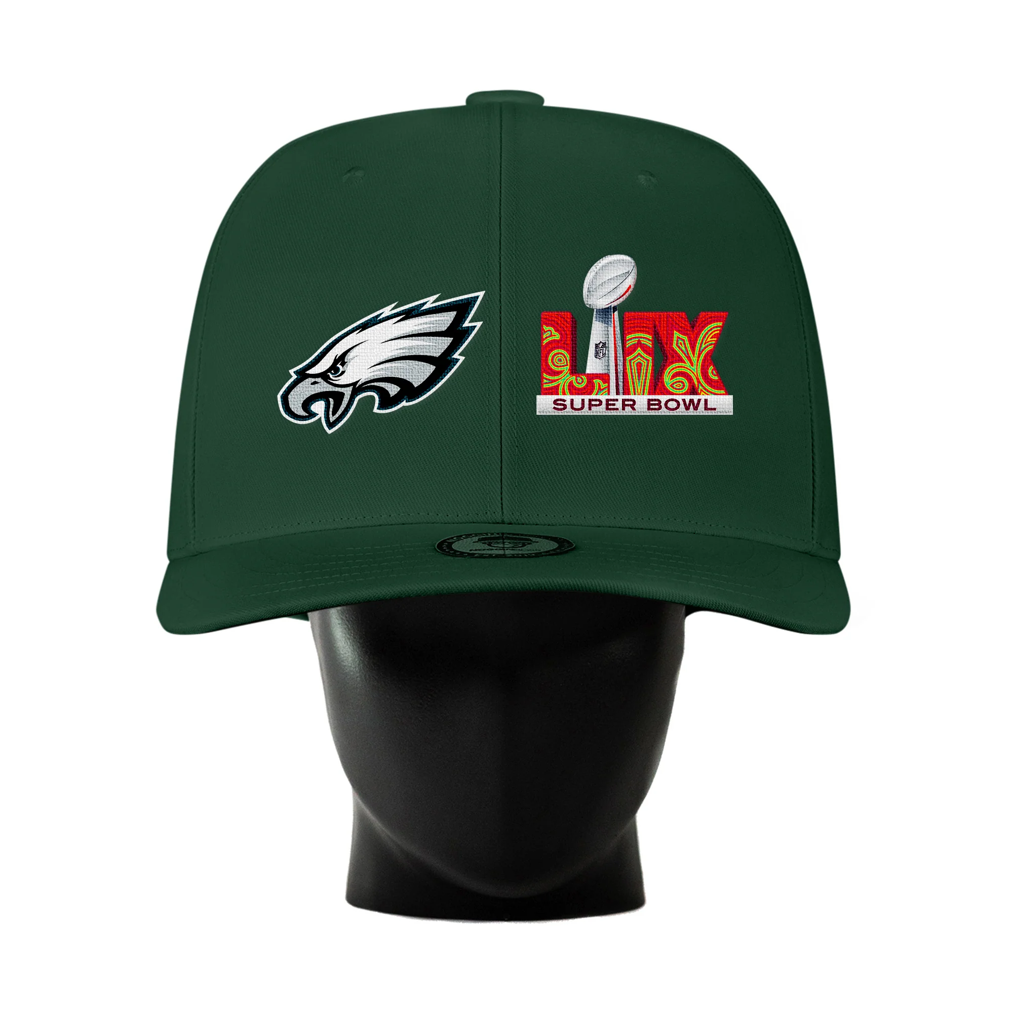 Philadelphia Eagles X Super Bowl Dual Patch (LIMITED EDITION) Noggin - Image 5