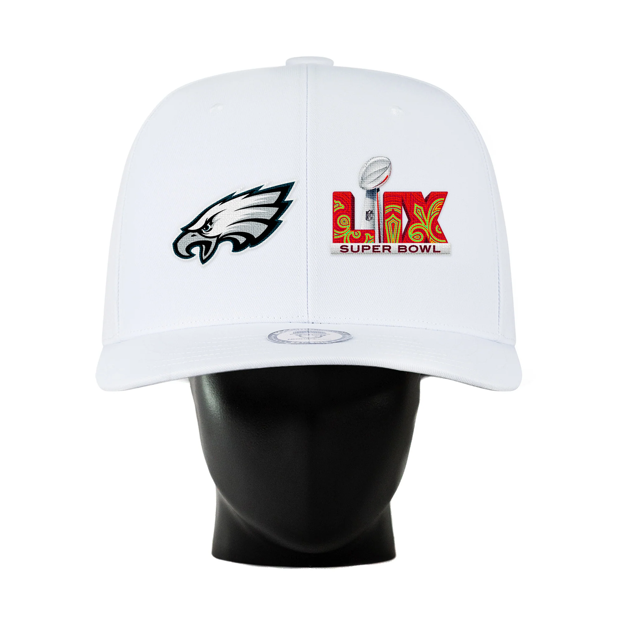 Philadelphia Eagles X Super Bowl Dual Patch (LIMITED EDITION) Noggin - Image 6